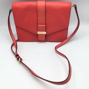 NWOT Kate Spade Pink Shoulder Leather Purse w/COA